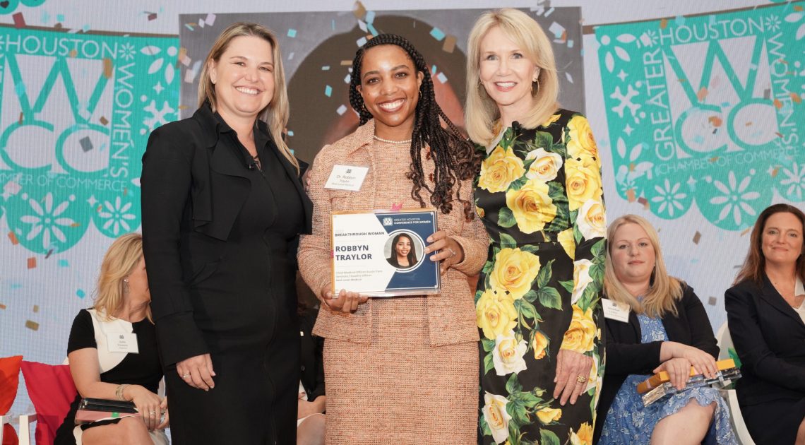Next Level CMO Robbyn Traylor, MD, Receives Breakthrough Women Hall of Fame Award