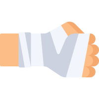 bandage hand